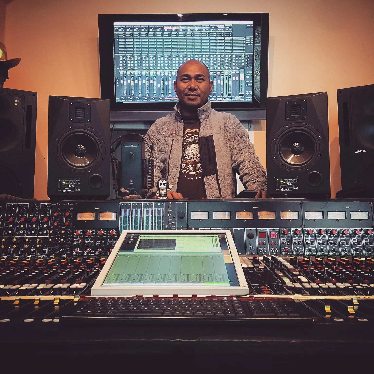 RAM — Ramon F. Tenorio Jr. in the studio